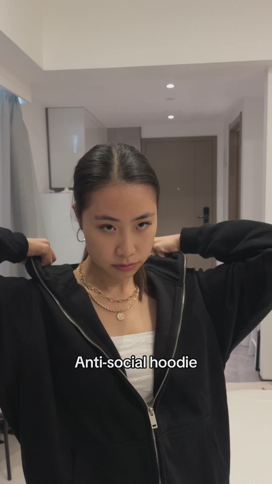 The "Anti-Social" Full Zip Hoodie