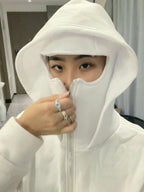 The "Anti - Social" Full Zip Hoodie - AriaHaus