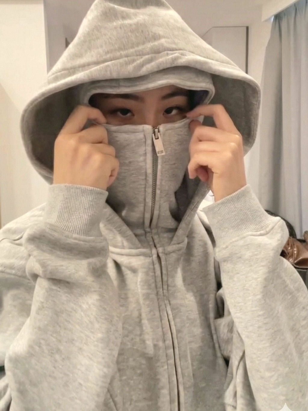 The "Anti - Social" Full Zip Hoodie - AriaHaus